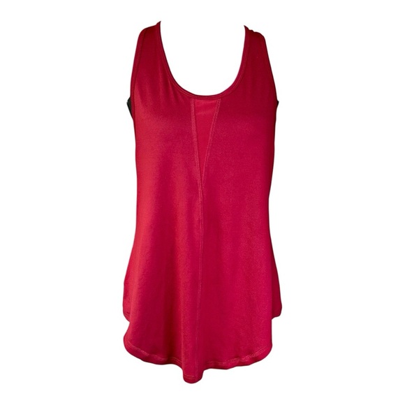 Zyia Active Women’s Racerback Tank Top, Burgundy Red Wine Colour, Size XXL. - Picture 1 of 5